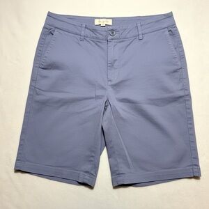 Talbots Slate Blue Shorts Women’s Size 10